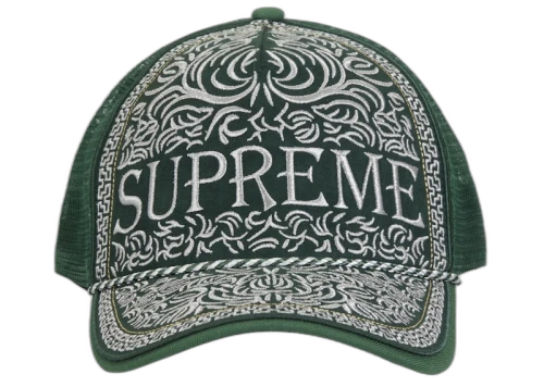 Supreme Vaquero Mesh Back 5-Panel Green
