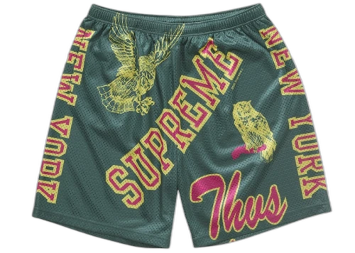 Supreme Varsity Mesh Short Green