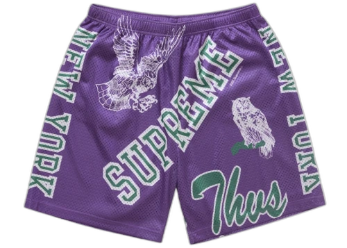 Supreme Varsity Mesh Short Purple