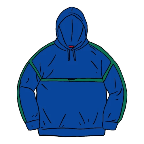 Supreme Warm Up Hooded Sweatshirt Royal