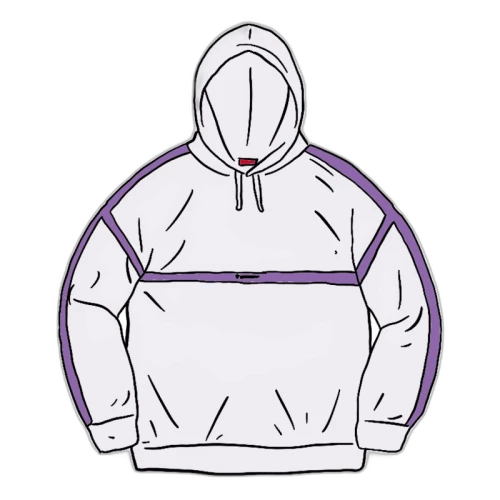 Supreme Warm Up Hooded Sweatshirt White