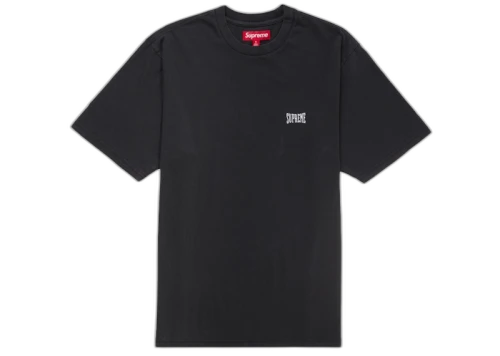 Supreme Warm Up Washed S/S Top Black