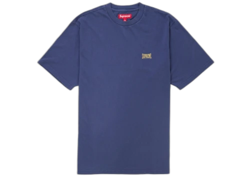 Supreme Warm Up Washed S/S Top Navy
