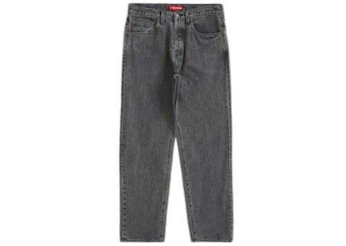 Supreme Washed Regular Jean Black