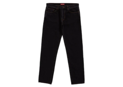 Supreme Washed Regular Jean (SS19) Washed Black