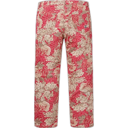 Supreme Washed Regular Jeans Floral