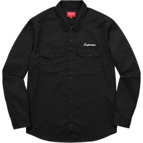 Supreme Waste Work Shirt Black