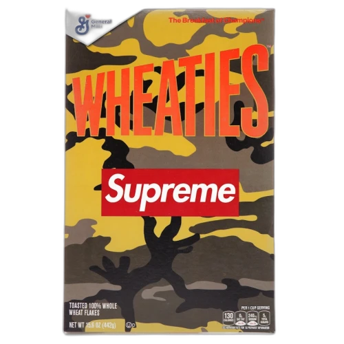 Supreme Wheaties Cereal Box Orange Camo (Not Fit For Human Consumption)