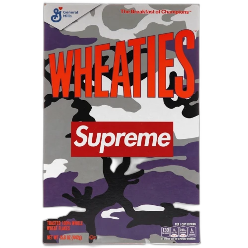 Supreme Wheaties Cereal Box Purple Camo (Not Fit For Human Consumption) Purple