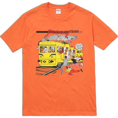 Supreme Wilfred Limonius Punany Train Tee Orange