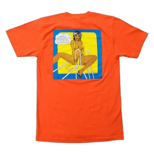 Supreme Wilfred Limonius Undercover Lover Tee Orange