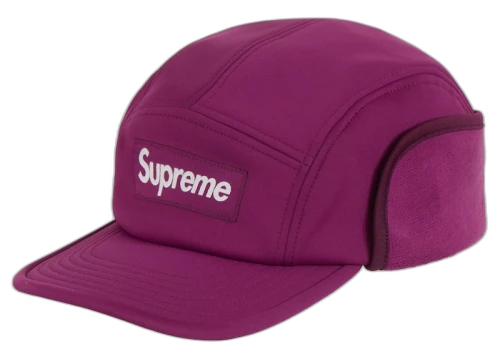 Supreme WINDSTOPPER Earflap Camp Cap Purple