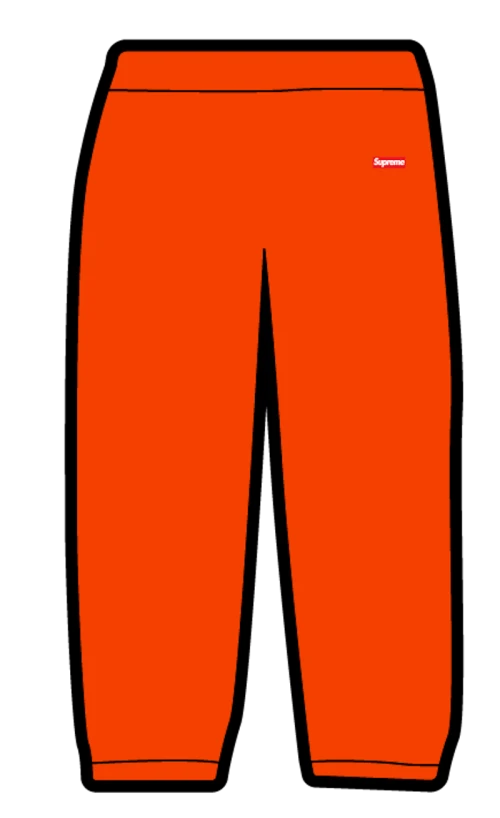 Supreme WINDSTOPPER Sweatpant Orange