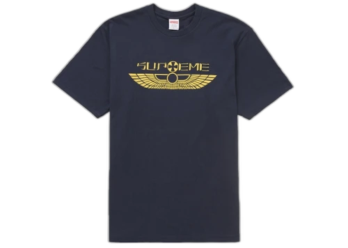 Supreme Wings Tee Navy