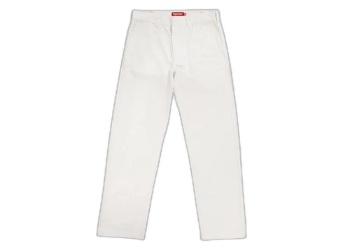 Supreme Work Pant (SS19) White