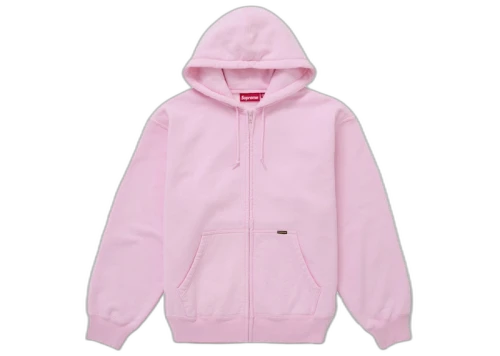 Supreme Work Zip Up Hooded Sweatshirt (SS25) Pink