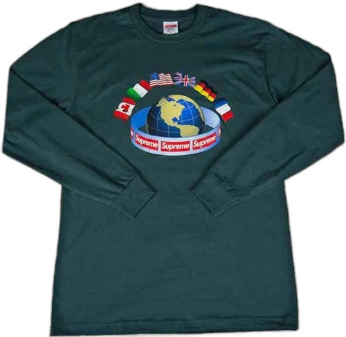 Supreme Worldwide Tee Teal