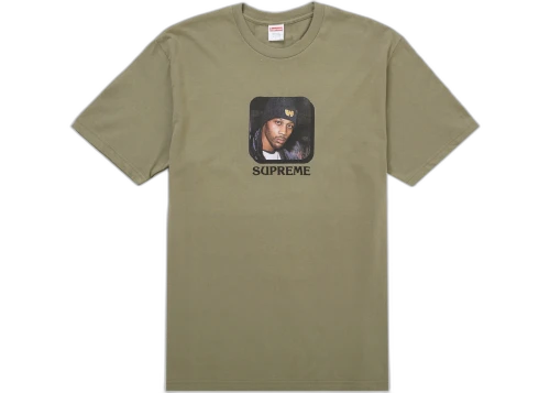Supreme Wu-Tang Clan RZA Tee Light Olive