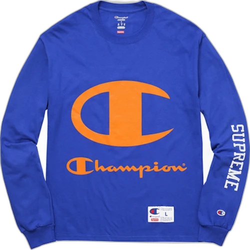 Supreme X Champion LS Tee Royal