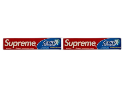 Supreme x Colgate Toothpaste 2x Lot (Not Fit For Human Use)