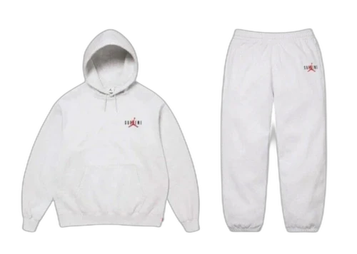 Supreme x Jordan Tracksuit (FW24) Ash Grey