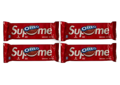 Supreme x Oreo 3-Pack 4x Lot (Not Fit For Human Consumption)