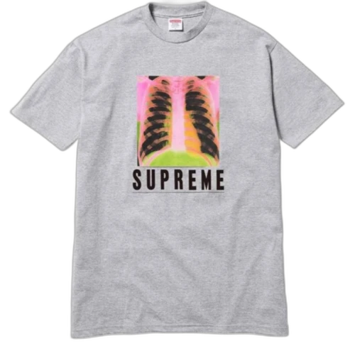 Supreme X Ray Tee Heather Grey