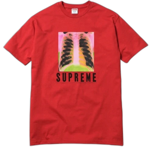 Supreme X Ray Tee Red