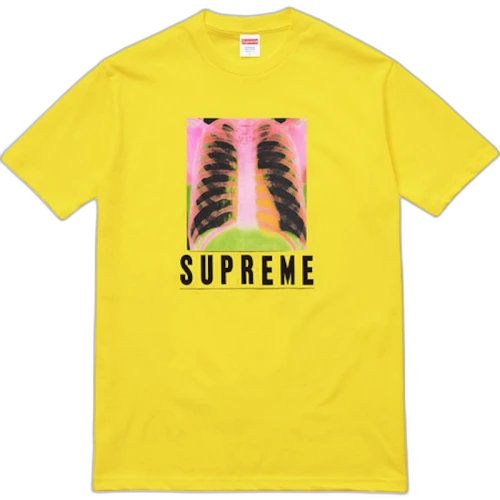 Supreme X Ray Tee Yellow