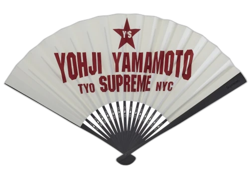 Supreme Y's by Yohji Yamamoto Hand Fan White
