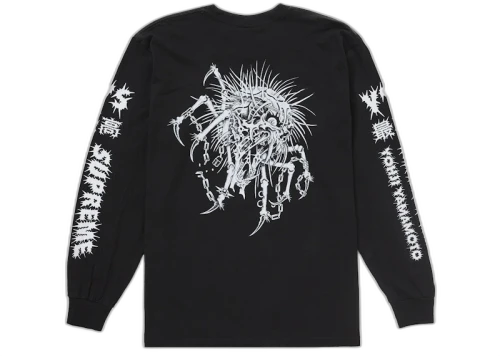 Supreme Y's by Yohji Yamamoto L/S Tee Black