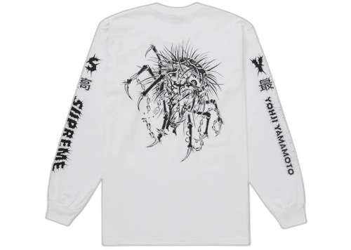 Supreme Y's by Yohji Yamamoto L/S Tee White