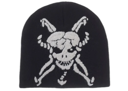 Supreme Y's by Yohji Yamamoto Skull Beanie Black