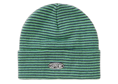 Supreme Zig Zag Stripe Beanie (FW19) Navy