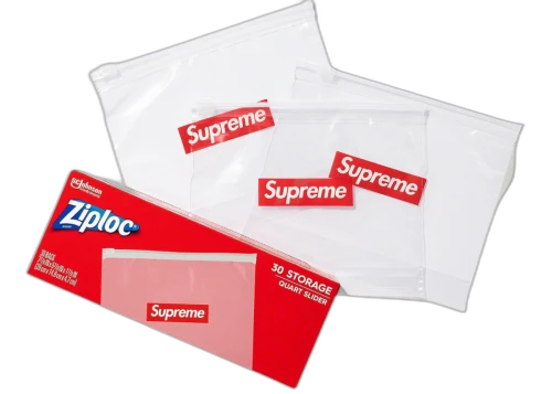 Supreme Ziploc Storage Bags (Single Set of 30) Multicolor