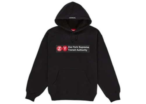 Supreme Zoo York Hooded Sweatshirt Black