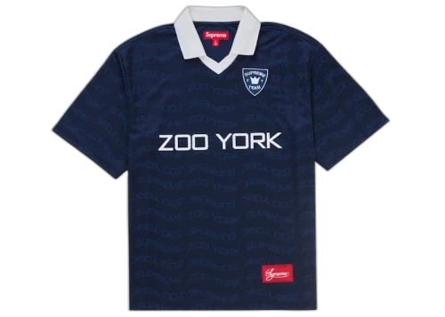 Supreme Zoo York Soccer Jersey Navy