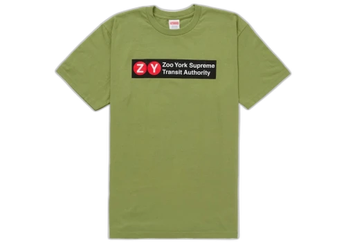 Supreme Zoo York Transit Tee Olive