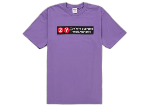 Supreme Zoo York Transit Tee Purple