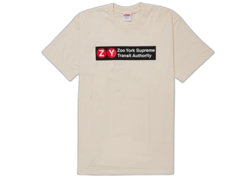 Supreme Zoo York Transit Tee White
