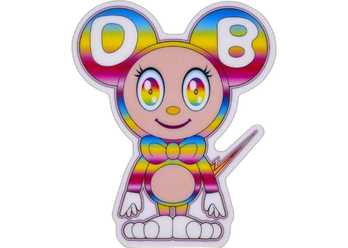 Takashi Murakami Rainbow Dob Magnet Multicolor