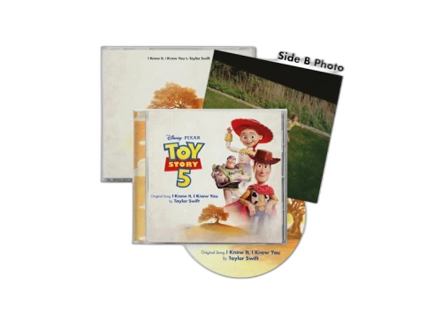 Taylor Swift X Toy Story I Knew It, I Knew You CD Single with Double-Sided Cover