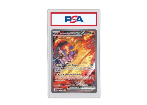 Team Rocket's Moltres ex 2025 Pokémon Scarlet & Violet Destined Rivals Special Illustration Rare #229 (PSA or BGS Graded)