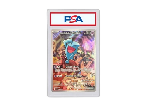 Team Rocket's Wobbuffet 2025 Pokémon Scarlet & Violet Destined Rivals Stamped Promo Promo (PSA or BGS Graded)