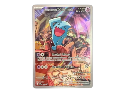 Team Rocket's Wobbuffet 2025 Pokémon Scarlet & Violet Destined Rivals Stamped Promo Promo Ungraded