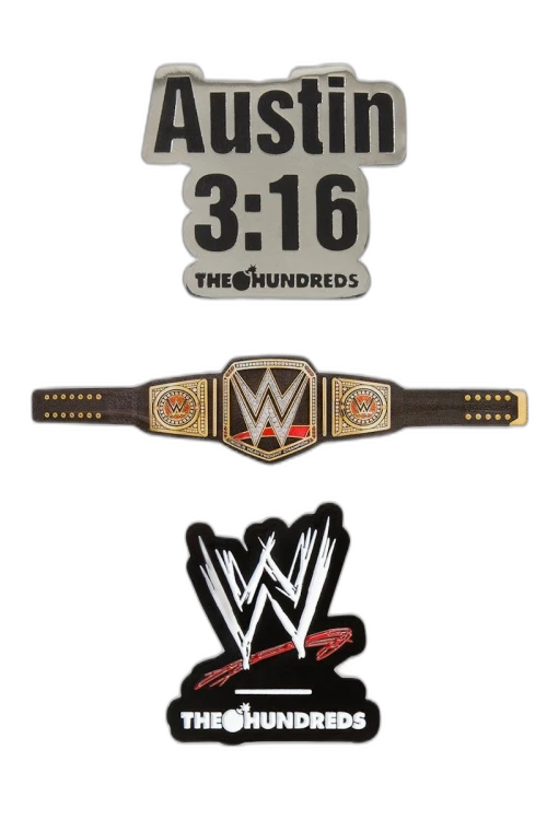 The Hundreds x WWE Pin Set Multi