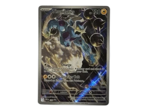 Thundurus 2025 Pokémon Scarlet & Violet Black Bolt Stamped Promo Promo Ungraded