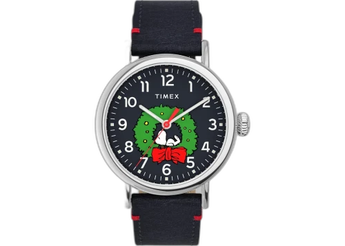 Timex Peanuts Standard Christmas Blue Blue TW2U86300