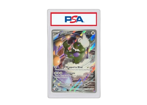 Tornadus 2025 Pokémon Scarlet & Violet White Flare Stamped Promo Promo (PSA or BGS Graded)