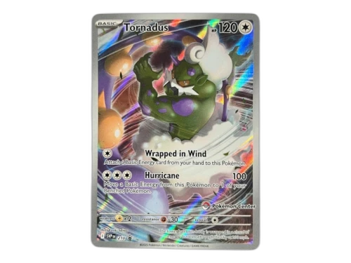 Tornadus 2025 Pokémon Scarlet & Violet White Flare Stamped Promo Promo Ungraded